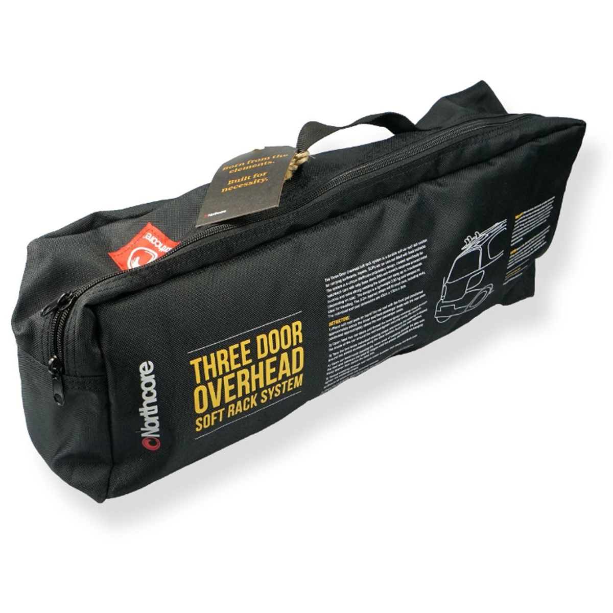 Northcore Three Door Soft Car Roof Racks Ripped Knees