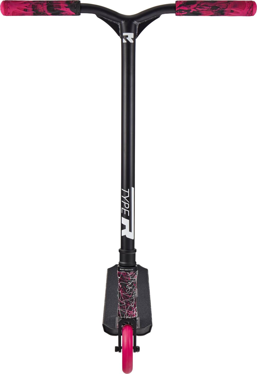 Type R Ranbow Scooter Root Industries Type R Stunt Scooter Pink/White/Black – Ripped Knees