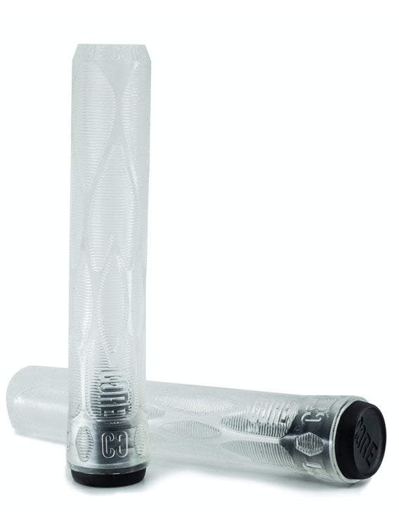 fahrradgriffe transparent Core Pro Scooter-Lenkergriffe, transparent, 170 mm – Ripped Knees