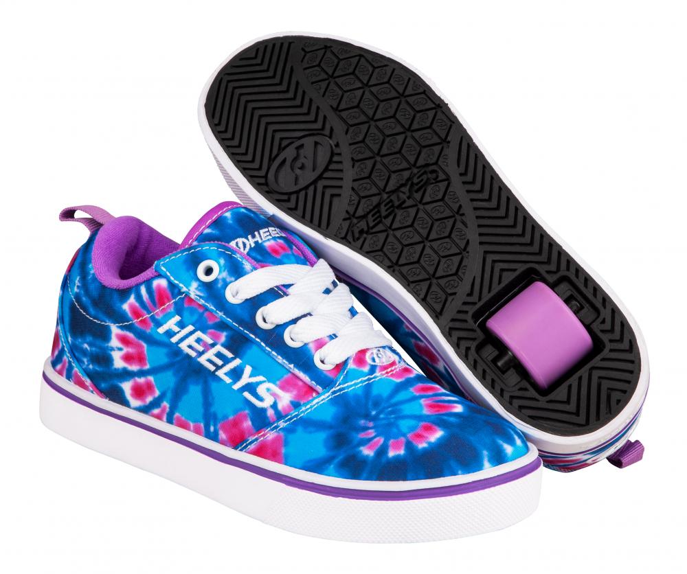 Heelys Pro 20 Prints Blue/Purple/Pink Tye Dye/Nylon – Ripped Knees